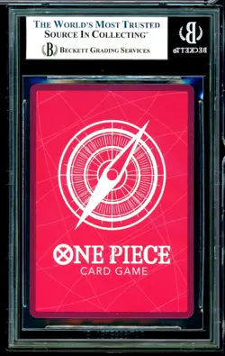 2022 Japanese One Piece 25th Anniversary Roronoa Zoro OP01-001 BGS 9 Mint - Image 2