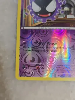 Pokemon Card - Gastly XY - BREAKthrough 58/162 Reverse Holo Pack Fresh - Image 5