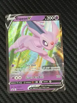 Espeon V SWSH201 SWSH: Sword & Shield Promo Cards Holo - Image 1
