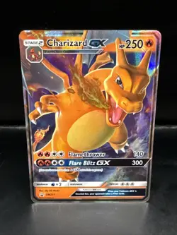 Pokemon Card TCG - Charizard GX SM211 Black Star Promo Sun & Moon B - Image 1