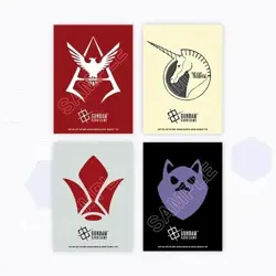 Gundam Card Game Official Matte Sleeve EX EVX04 Set 4 Designs (70 Sleeves) USA - Image 2