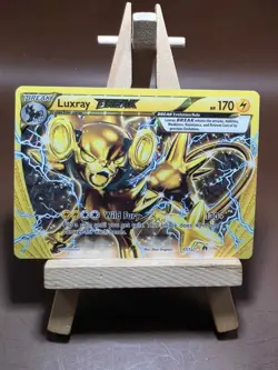 HP Luxray Break 47/122 Holo Pokemon TCG Card BREAKpoint - Image 1