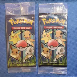 2 Sealed Kanto Pokemon Trading Card Game Packs - 3 Additional Cards PBMI17 NEW! - Image 1