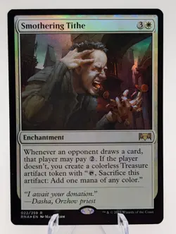 Magic the Gathering | Smothering Tithe Foil Ravnica | NM - Image 1