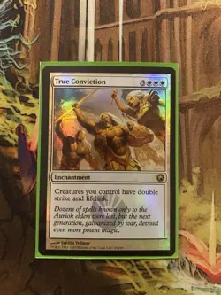 True Conviction - Foil - Scars of Mirrodin MTG NM - Image 1