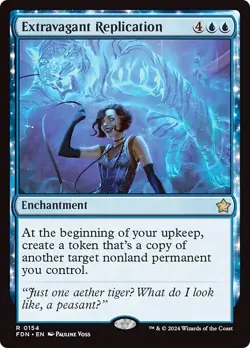 EXTRAVAGANT REPLICATION x4 mtg NM-M Foundations 4 Rare - Image 1