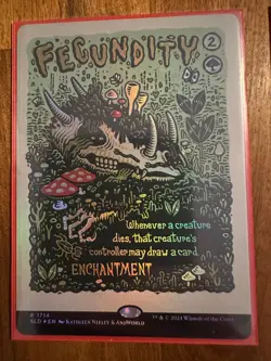 Secret Lair: Prints of Darkness Rainbow Foil NM - Image 3
