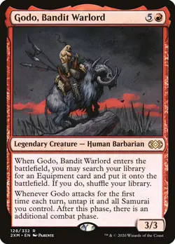 Godo, Bandit Warlord [Double Masters] Magic MTG - Image 1