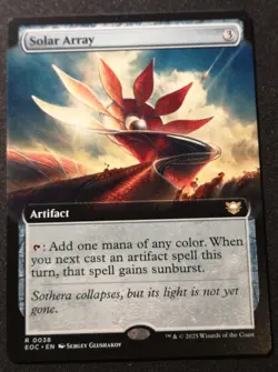 Solar Array - Extended Art - EOC - MTG - EN - NM - 0038 - Image 1