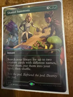 Secret Lair: MagicCon: The Gathering Rainbow Foil NM - Image 2