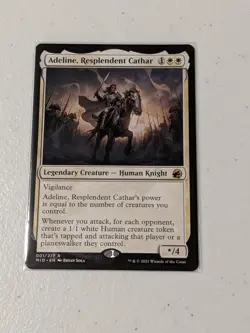MTG Adeline, Resplendent Cathar - Midnight Hunt NM - Image 1