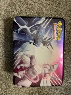 Pokemon TCG 2022 Fall Collectors Tin Chest Lunch Set of 5 - Image 1