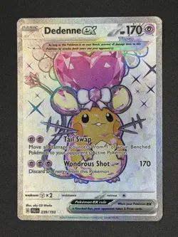 Pokemon Paldea Evolved - Dedenne ex Ultra Rare 239/193 - Image 1