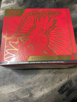 Pokemon TCG Scarlet Violet Base ETB Elite Trainer Box Koraidon - New and Sealed 820650853418 - Image 1
