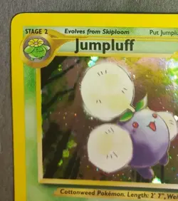 Pokemon Neo Genesis Set Rare Holo Jumpluff 7/111 (Unlimited, English) - Image 4