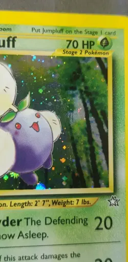 Pokemon Neo Genesis Set Rare Holo Jumpluff 7/111 (Unlimited, English) - Image 5