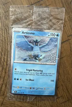 Articuno Holo Journey Together Holiday Calendar Stamped Promo 032/159 Sealed - Image 1