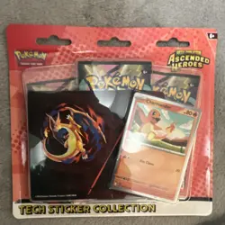 Pokemon Mega Evolution–Ascended Heroes Booster Promo Sticker Box Charizard - Image 1