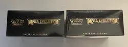 Pokemon TCG Mega Evolution ETB New Factory Sealed Lot of 2 - Image 3