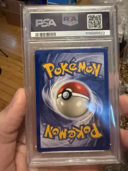 1999 POKEMON JUNGLE #4 JOLTEON-HOLO PSA 7 - Image 2