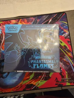 Phantasmal Flames Mega Evolution Pokemon Center Elite Trainer Box Factory Sealed - Image 1