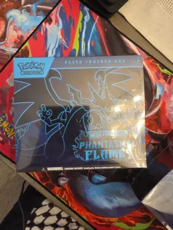 Phantasmal Flames Mega Evolution Pokemon Center Elite Trainer Box Factory Sealed - Image 2