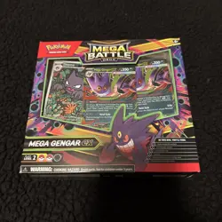 NEW Factory Sealed 2025 Pokemon Mega Battle Deck Mega Gengar EX English TCG PSA - Image 1