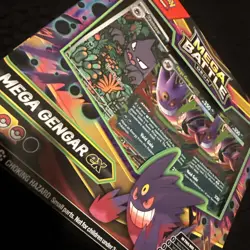 NEW Factory Sealed 2025 Pokemon Mega Battle Deck Mega Gengar EX English TCG PSA - Image 4
