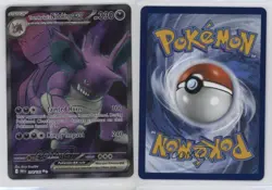 Team Rocket's Nidoking ex Ultra Rare Pokemon Destined Rivals (DRI) #216 - Image 3