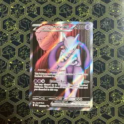 Pokemon TCG Team Rockets Mewtwo EX 213/182 Full Art English - Image 1