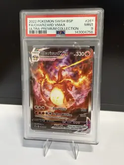 Pokemon Charizard VMAX Promo Holo SWSH261 Sword & Shield PSA 9 2022 - Image 1
