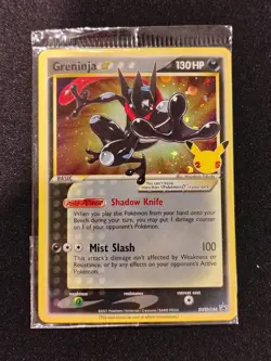 Pokemon Celebrations -Sealed- Greninja Star SWSH144 Promo Holo English - Image 3