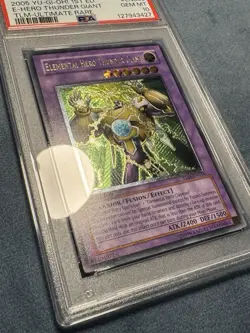 Yugioh - PSA 10 - Elemental Hero Thunder Giant (UTR) - TLM-EN036 - 1st ed. GEM! - Image 5