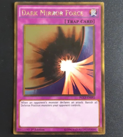 Yu-gi-oh! Dark Mirror Force PGL3-EN092 Gold rare 1st Edition NM - Image 1