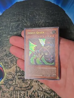 Yu-Gi-Oh! Insect Queen CT1-EN005 2004 Collectors Tin Limited Ed NM FOIL ERROR - Image 3