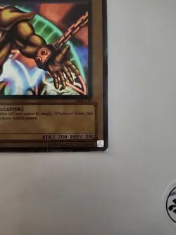 1999 Yu-Gi-Oh! Left Arm Of the Forbidden One LOB-123 Rare Holo - Image 2