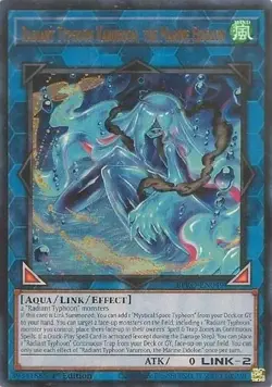 Radiant Typhoon Varuroon, The Marine Eidolon BPRO-EN049 UR Holo 1st Ed YuGiOh - Image 1