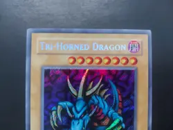 Yugioh - Tri-Horned Dragon LOB-000 Secret Rare - Image 2