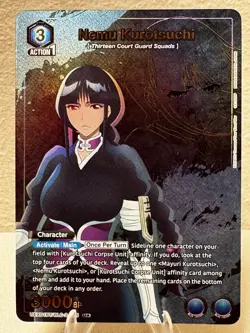 Union Arena English UEX01BT Bleach Vol. 2 Nemu Kurotsuchi U* BLC-2-035 - Image 1