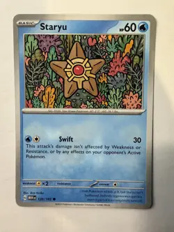 Staryu SV: Scarlet & Violet 151 120/165 NM English Pokemon Card - Image 1
