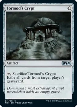 Tormod's Crypt FOIL Core Set 2021 / M21 NM Artifact Uncommon MAGIC CARD ABUGames - Image 1