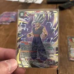 Dragon Ball Super Card Game Son Gohan, Beast Roar SR Critical Blow BT22-009 - Image 1