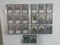 Star Trek CCG Enhanced First Contact 11/12 Promo Cards + Duplicates No Overlays - Image 1