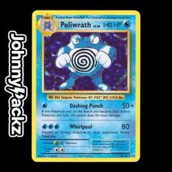 Poliwrath 25/108 - 2016 Evolutions XY Holo Rare - Pokemon Card (NM) - Image 1