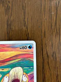 Psyduck Munch The Scream 286/SM-P Promo Japanese Pokemon Card 2018 from japan - Image 5