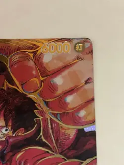 Monkey.D.Luffy SR ST01-012 Japanese ONE PIECE Card Game Oda signature ver - Image 3