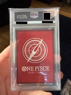 PSA 9 Mint Monkey D Luffy EB02-010 Dodgers Promo One Piece Card English - Image 2