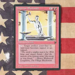 Mox Emerald Dan Frazier Artist Proof Altered Art Magic Card MTG Signed Legends - Image 2