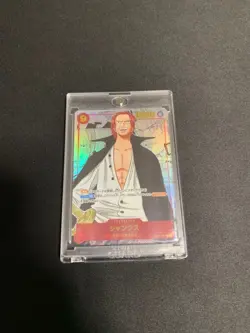 One Piece Card Shanks OP01-120 SEC Secret Super Comic Parallel Japanese - Image 2