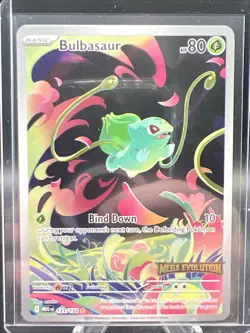 Bulbasaur - (Mega Evolution Stamped) 133/132 Miscellaneous Cards & Products Holo - Image 1